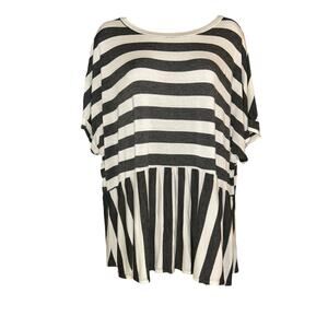 Chic Soul Striped Top Size 1XL